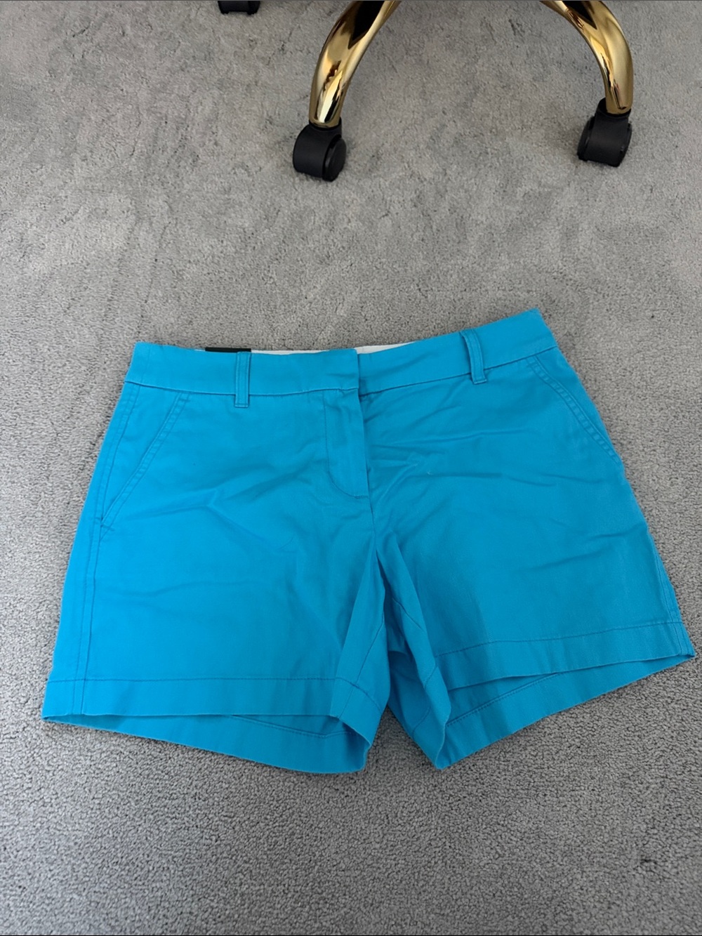 J. Crew Bright Teal Chino Shorts